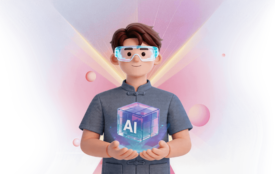 Hero 人物 / AI立方体